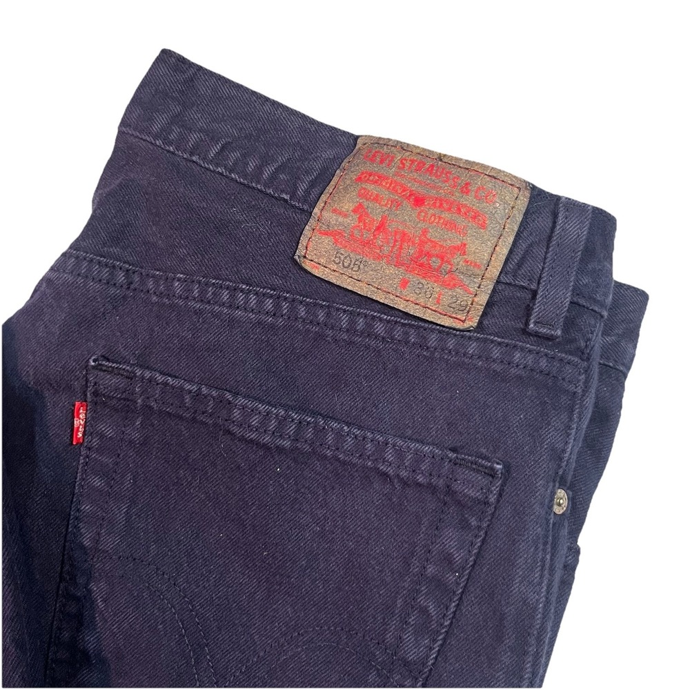 VTG Levi's Men's‎ 505 Dark Blue Jeans 36x29 EUC